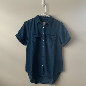 A New Day Tencel Chambray Utility Shirt